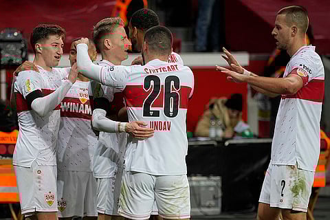 German soccer cup quarterfinal: Bayer Leverkusen vs VfB Stuttgart