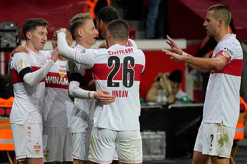 German soccer cup quarterfinal: Bayer Leverkusen vs VfB Stuttgart