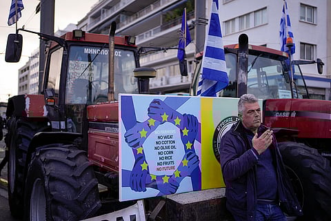 Greece Farmers Protest