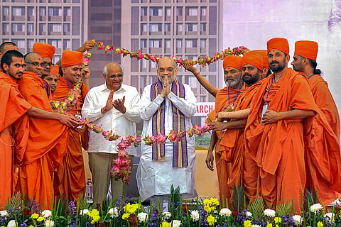 HM Shah in Gandhinagar