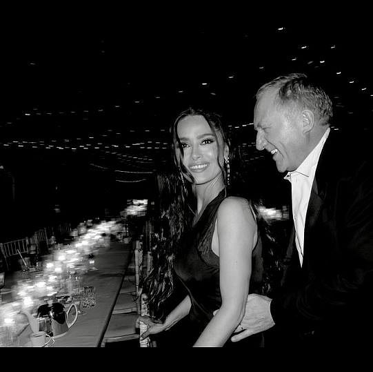 Instagram : Salma Hayek and Francois-Henri Pinault