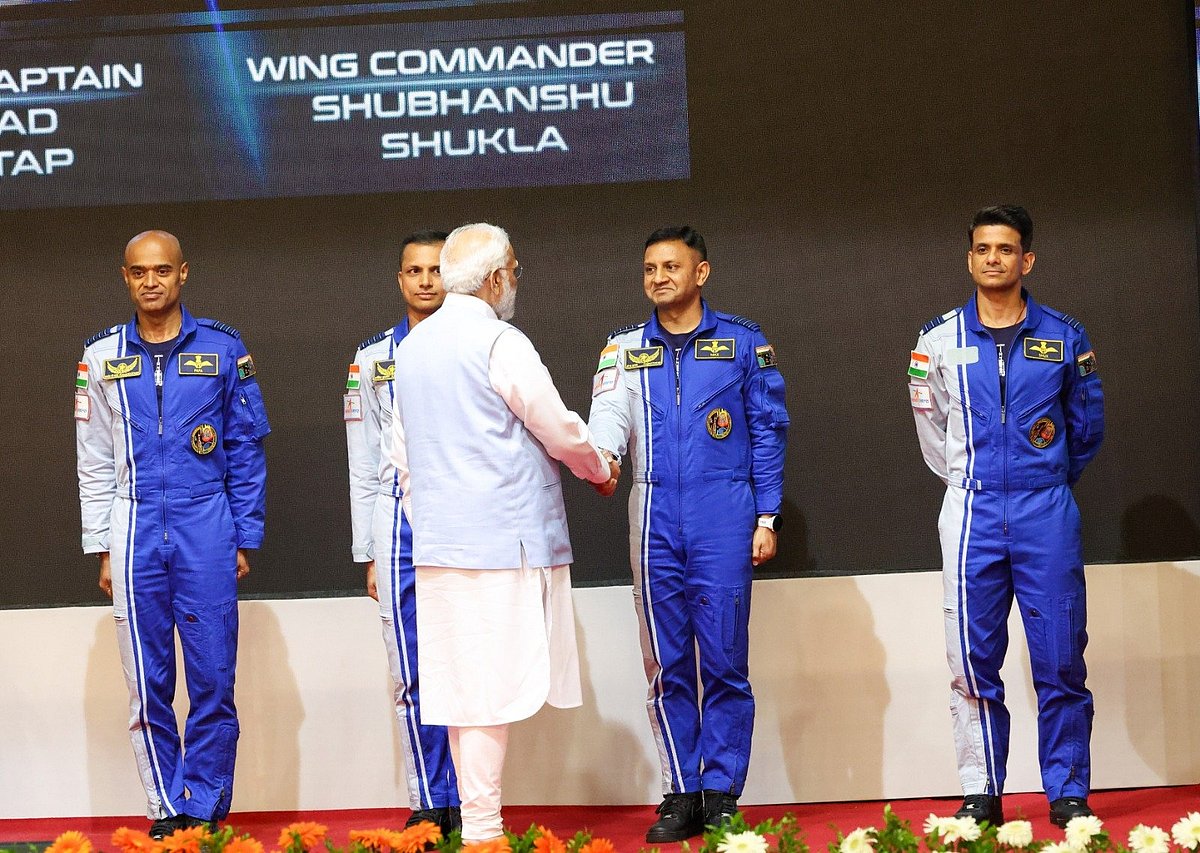 Astronauts Chosen For India's First Human Space Mission, Gaganyaan - Twitter/PM Modi