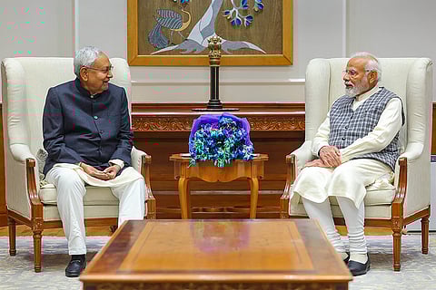 Nitish meets PM Modi