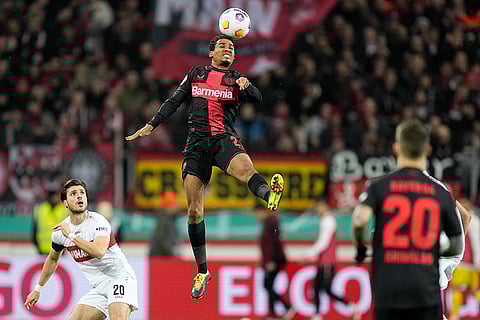 German soccer cup quarterfinal: Bayer Leverkusen vs VfB Stuttgart