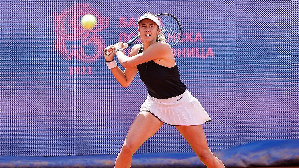 (Photo: Instagram)  : Serbian tennis player, Dejana Radanovic.