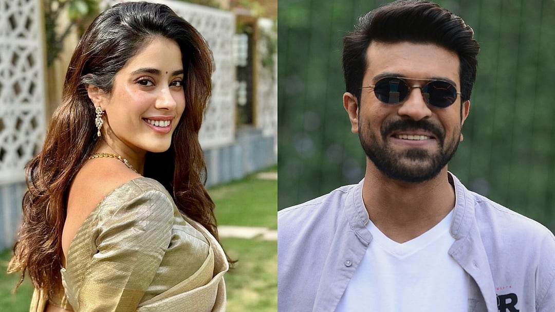 Janhvi Kapoor and Ram Charan