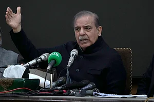 AP Photo/K.M. Chaudary : Shehbaz Sharif of the Pakistan Muslim League-Nawaz (PML-N) is set to be the next Prime Minister of Pakistan