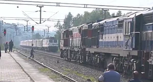 PTI : Unmanned train at Uchi Bassi railway station in Punjab.