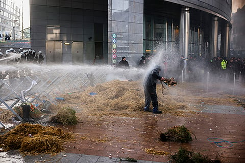 Europe Farmers Protests 