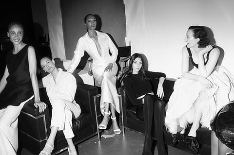 Adwoa Aboah, Amber Valletta, Jourdan Dunn, Vittoria Ceretti and Karen Elson
