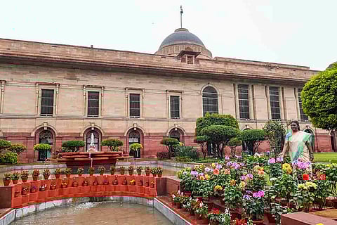 President Murmu at Amrit Udyan in Delhi