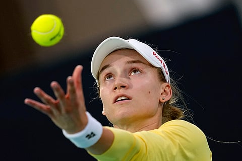 Abu Dhabi Mubadala Tennis: Elena Rybakina vs Danielle Rose Collins