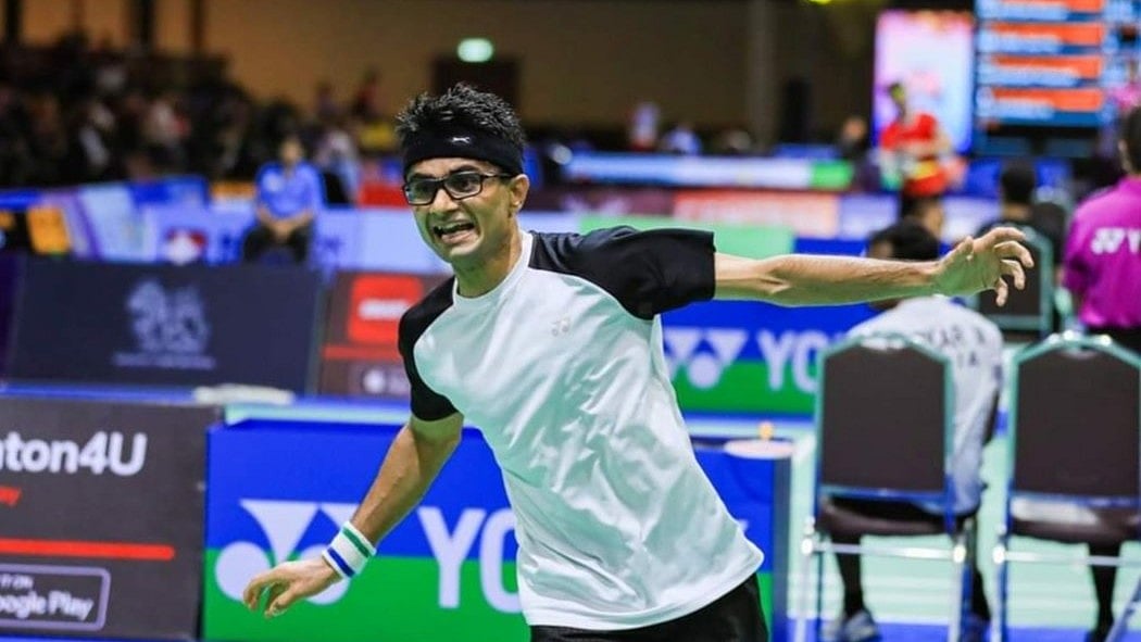 India's Suhas Yathiraj defeated Indonesia's Fredy Setiawan 21-18, 21-18 in the SL4 final for her maiden world title. - X (Suhas L Yathiraj)