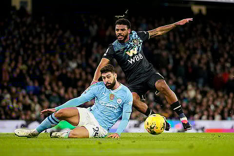 English Premier League: Manchester City vs Burnley