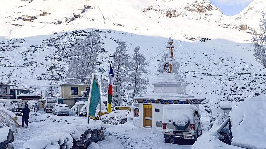 PTI : Snowfall in Himachal Pradesh