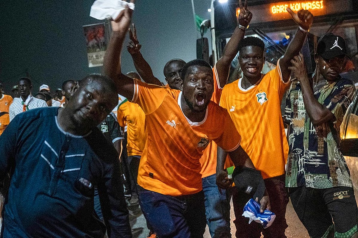 AFCON Final, Nigeria Vs Ivory Coast: Sebastien Haller's Strike Helps The Elephants Defeat The Super Eagles - In Pics