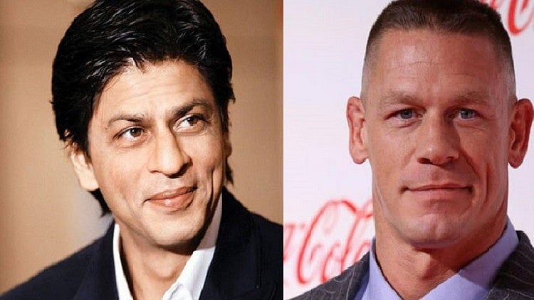 John Cena and Shah Rukh Khan - Instagram