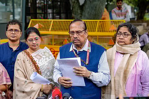 TMC Parliamentary delegation visits ECI