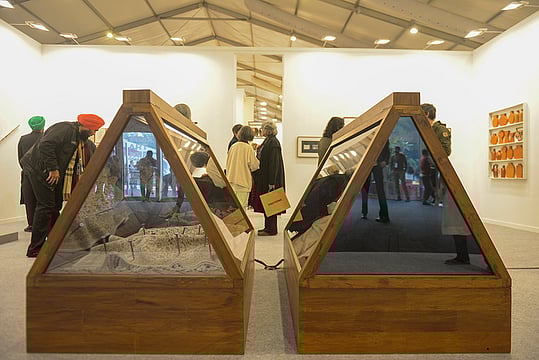Faint Echoes Of Dissent: India Art Fair Opens In Delhi