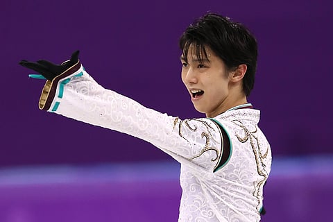 Two-time Olympic gold medallist Yuzuru Hanyu