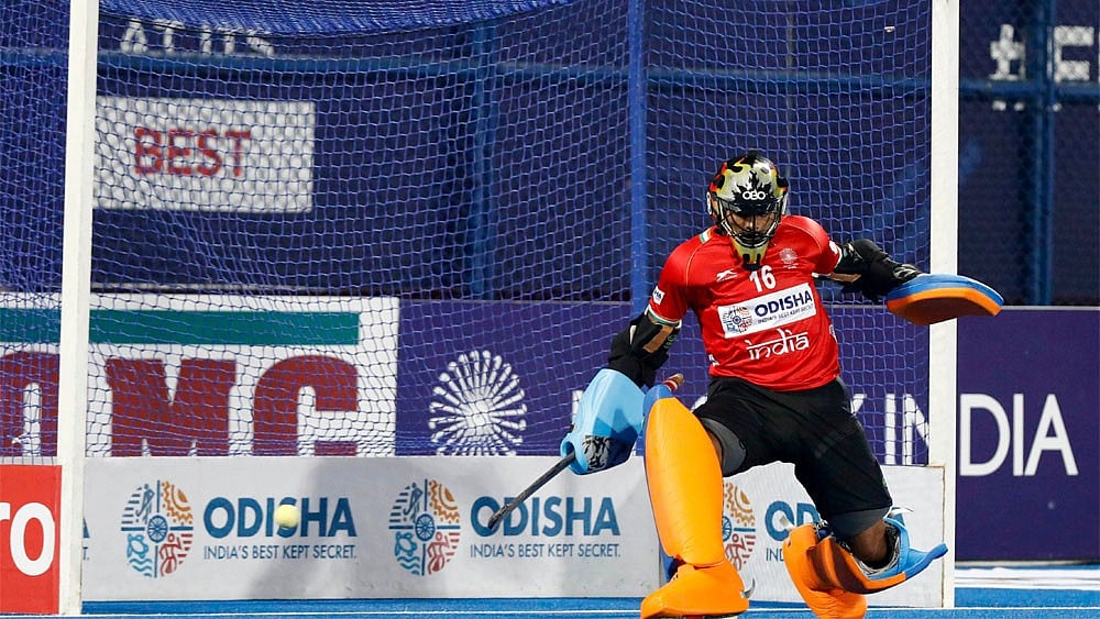 PR Sreejesh is often hailed as the Great Wall of India. The 35-year-old goalkeeper from Kochi in Kerala made his senior debut in 2006. - Hockey India