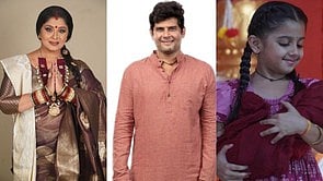 IANS : Sudhaa Chandran, Amar Upadhyay and Mahi Bhanushali