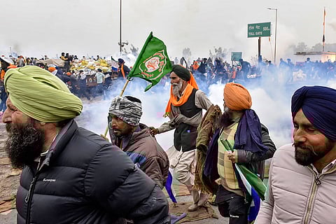 Farmers Delhi Chalo march