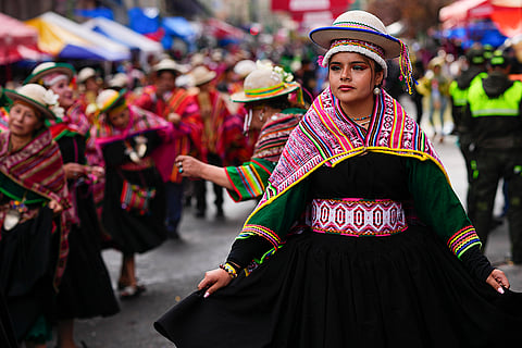 Carnival in La Paz