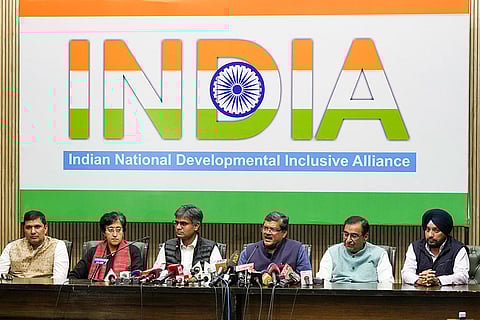 AAP, Congress joint press conference