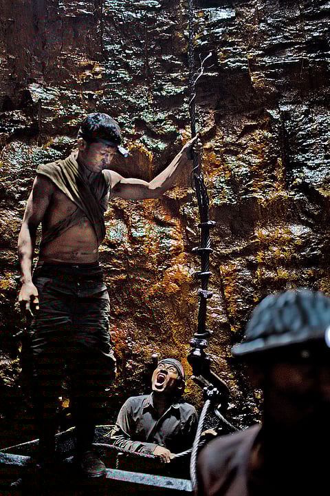 Deep Inside: In Meghalaya’s Jaintia Hills, constant human rights abuses have been reported. Children endure long hours of work, violating Article 23 of the Indian Constitution.