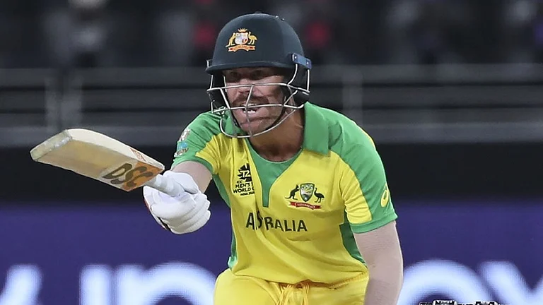David Warner has played his final innings on home soil in the third and final T20I against West Indies. - File Pic
