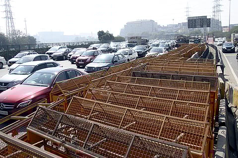 Security arrangements at Delhi- Gurugram border