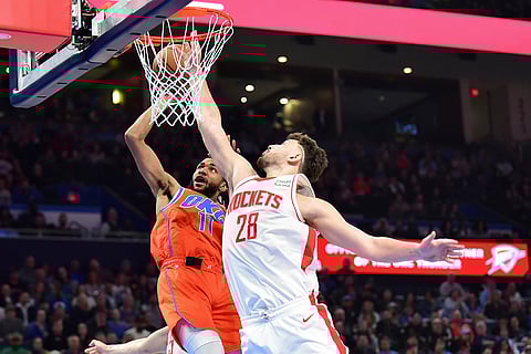 NBA 2023-24: Oklahoma CIty Thunder vs Houston Rockets