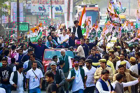 Bharat Jodo Nyay Yatra in Pratapgarh