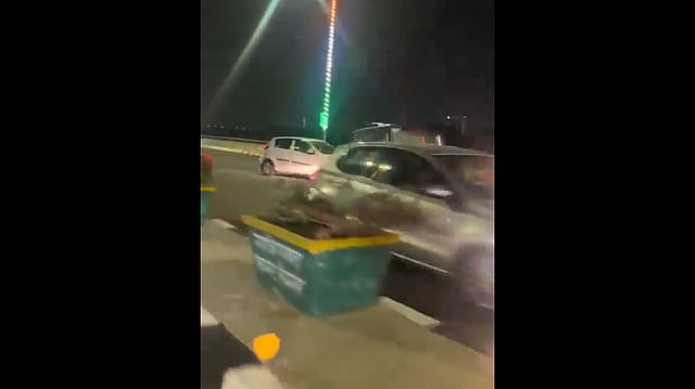 WATCH | Car Driver's Reverse Maneauver In Police Chase On Ghaziabad Elevated Road