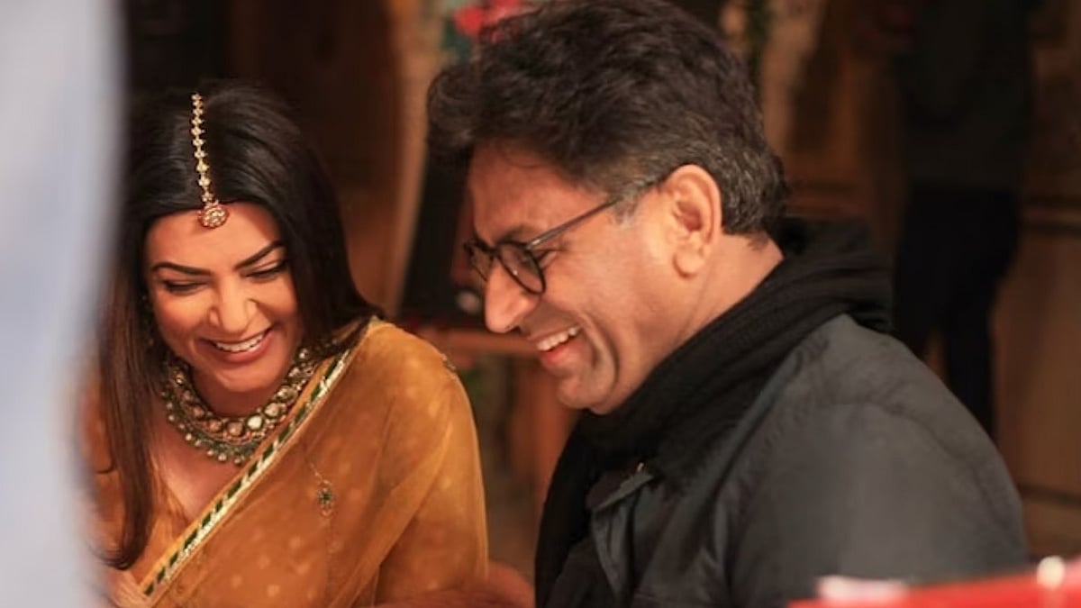 Sushmita Sen and Ram Madhvani 