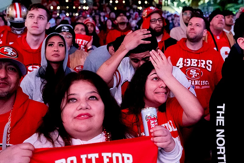 Super Bowl Football: Kansas City Chiefs Fans