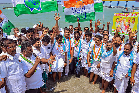 Protest after Indian fishermen jailed in SL