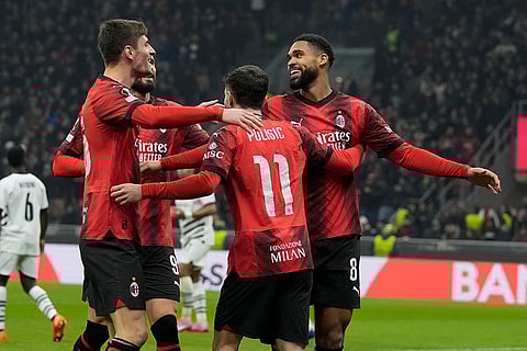 Europa League Play-Off First Leg: AC Milan vs Rennes