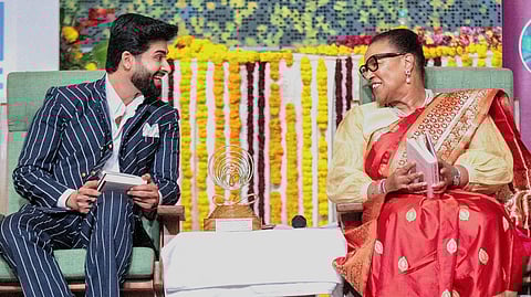 Darasing Khurana with Patricia Janet Scotland