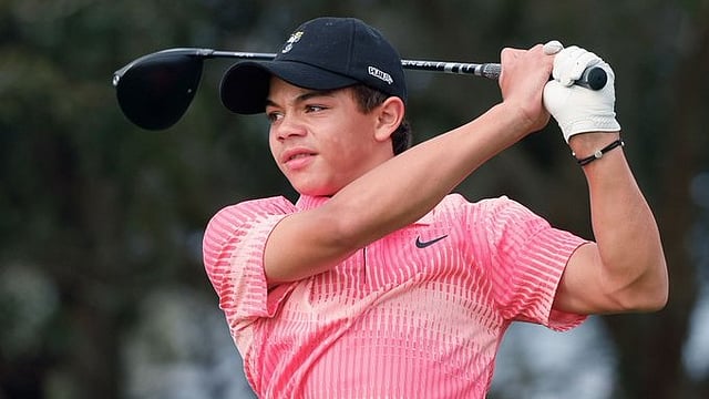 Charlie Woods, Son Of Tiger Woods Takes First Step Toward PGA Tour