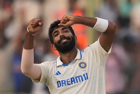Photo: AP : Jasprit Bumrah bagged a nine-wicket haul during the second India vs England Test in Visakhapatnam.