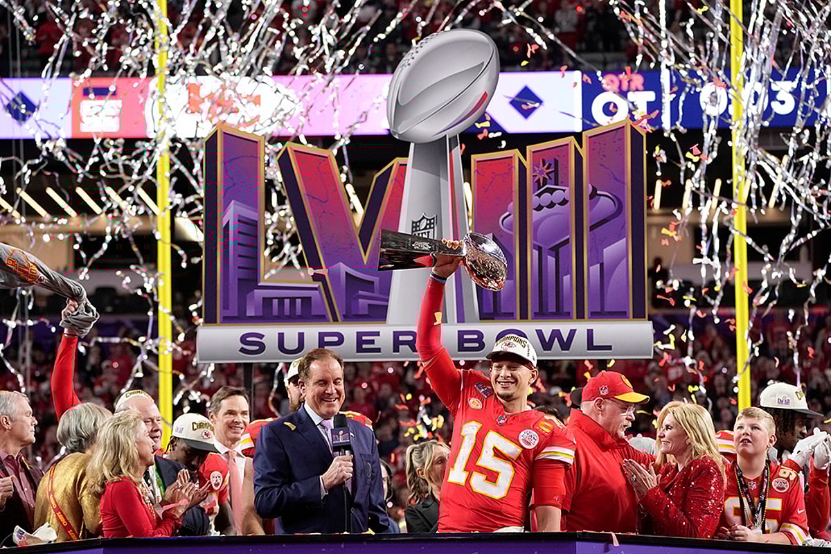 Super Bowl 2024: Patrick Mahomes Trumps Brock Purdy In Clash Of Quarterbacks, Takes MVP Award Home - In Pics