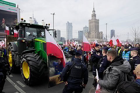 Poland Farmers Protest