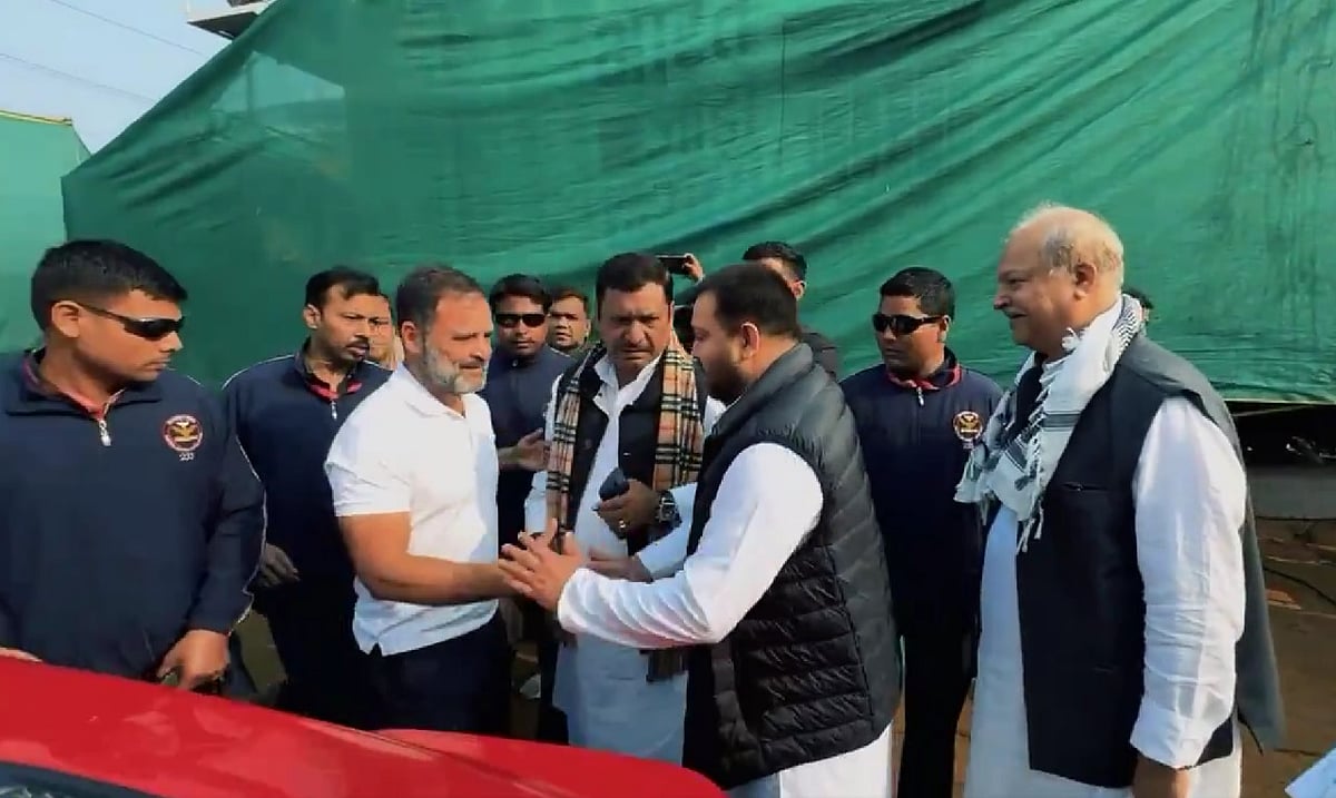 @INCIndia on X : Rahul Gandhi and Tejashwi Yadav