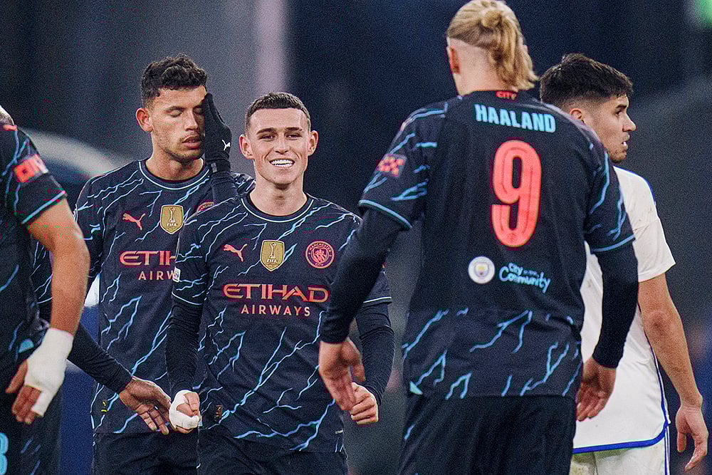 | Photo: Liselotte Sabroe/Ritzau Scanpix via AP : UEFA Champions League 2023-24: Manchester City vs FC Copenhagen