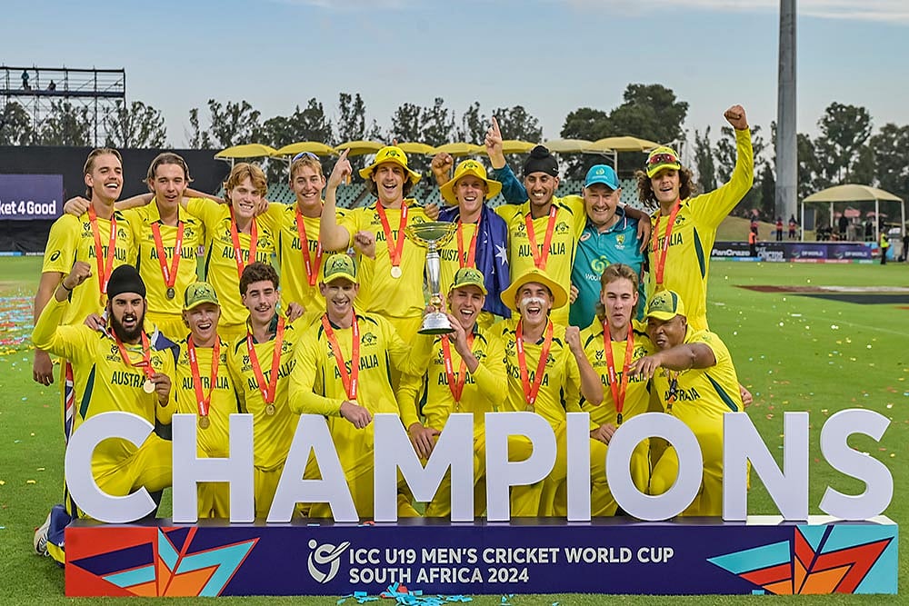 Photo: AP/Christiaan Kotze : ICC U19 World Cup 2024 Final