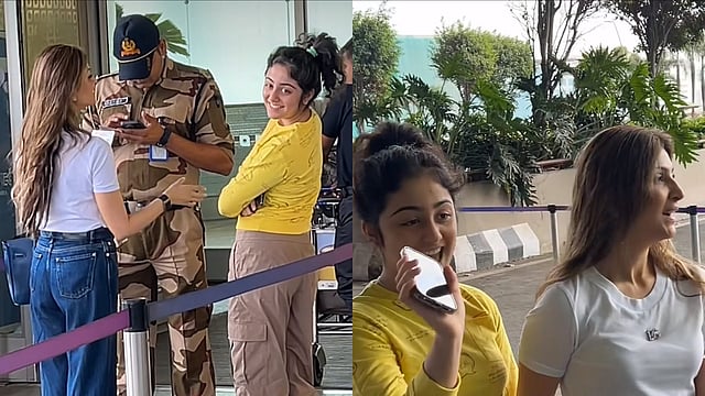 Video: Ranbir Kapoor's Niece Samara Cutely Poses With Mom Riddhima At The Airport