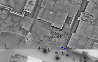 X/@SkyNews : Visual from the footage of the raid released by the  Israel Defence Forces (IDF)