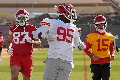 Super Bowl LVIII: Kansas City Chiefs practice